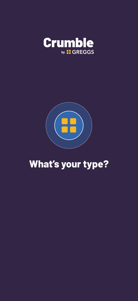 Animatic frame: “What’s your type?” intro