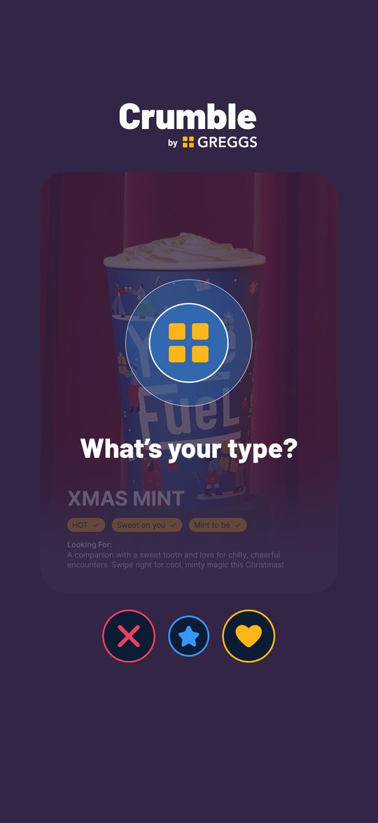 Animatic frame: Intro fading into the first profile card